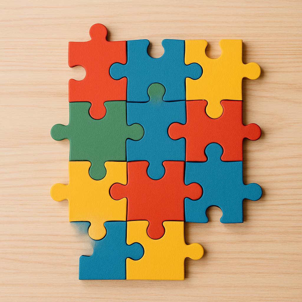 La pièce en question est un puzzle.